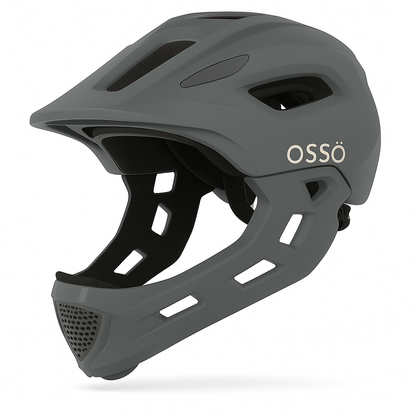 Casco integral infantil OSSÖ 52-56cm 4-6 AÑOS 2 en 1